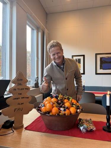 Takk til FAU for flott julegave til personalet!